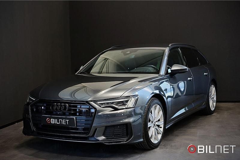 Grå Begagnad 2019 Audi A6 S-Line Kombi | 359 900 kr - Bild 1/4
