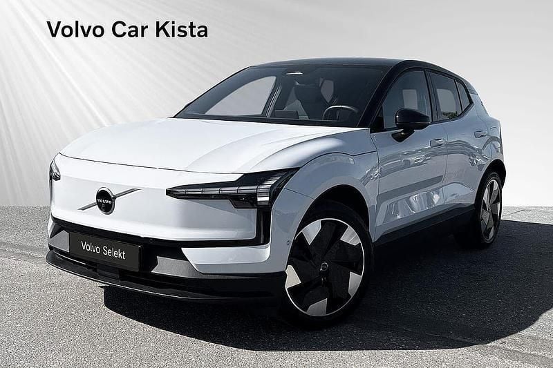 Blå Begagnad 2024 Volvo EX30 Single Motor Extended Range SUV | 379 900 kr (Bra pris) - Bild 1/4