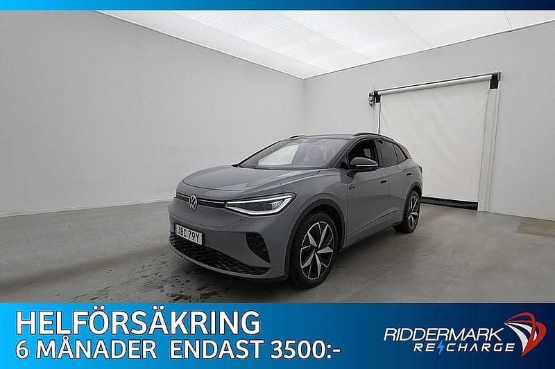 Grå Begagnad 2022 VW ID.4 GTX SUV | 338 900 kr (Bra pris) - Bild 1/3