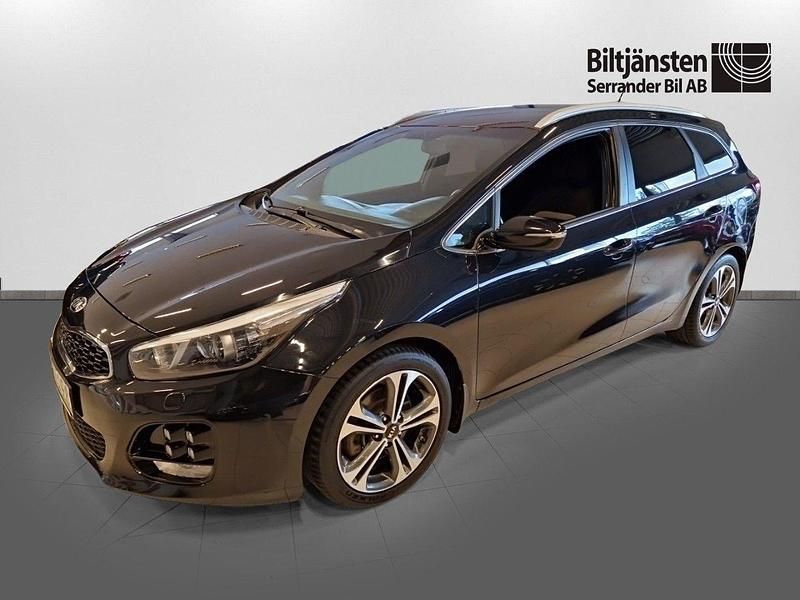 Svart Begagnad 2016 Kia Ceed Sportswagon GT-Line Kombi | 119 900 kr (Marknadspris) - Bild 1/4