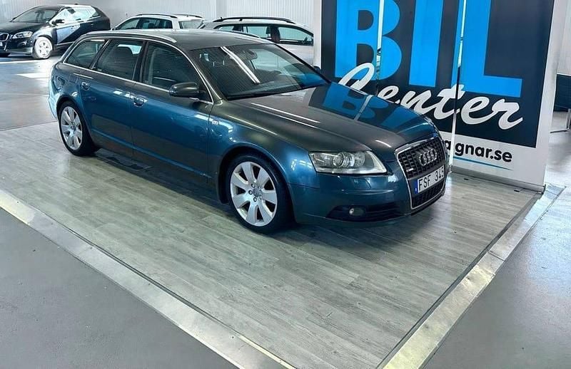 Blå Begagnad 2008 Audi A6 Kombi | 39 000 kr (Marknadspris) - Bild 1/2