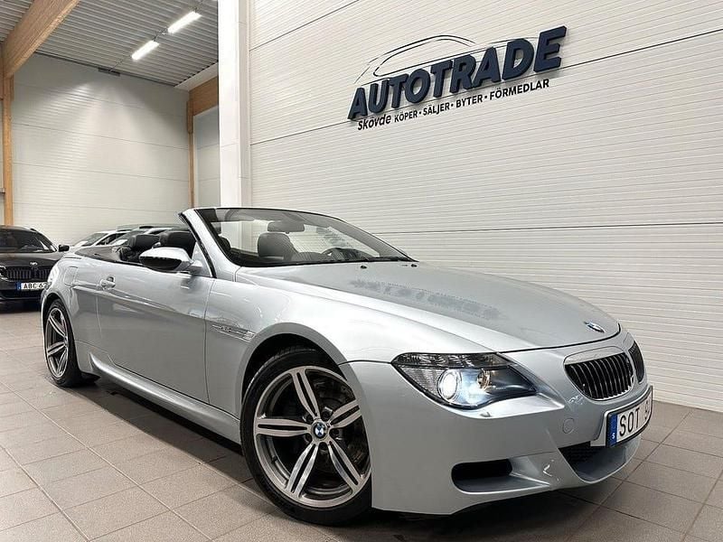 Begagnad BMW M6 Shadowline 507 HK (372 kW) 2007 Blå