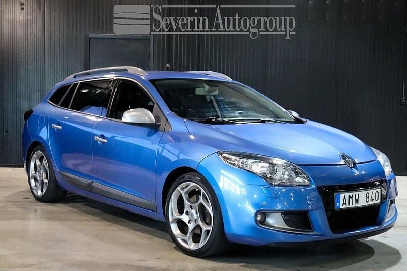 Blå Begagnad 2010 Renault Mégane GrandTour GT Kombi | 69 900 kr - Bild 1/4