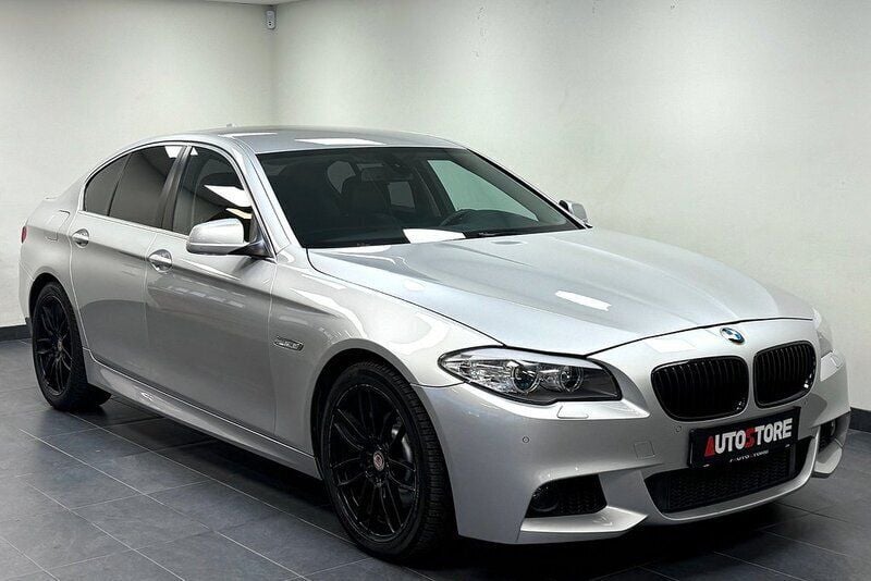 Silver Begagnad 2010 BMW 525 M Sport Sedan | 89 900 kr (Superpris) - Bild 1/4