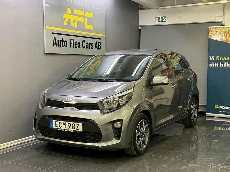 Begagnad Kia Picanto Advance 67 HK (49 kW) 2022 Grå Halvkombi