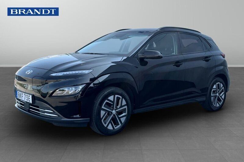 Svart Begagnad 2022 Hyundai Kona Essential SUV | 198 500 kr (Bra pris) - Bild 1/4