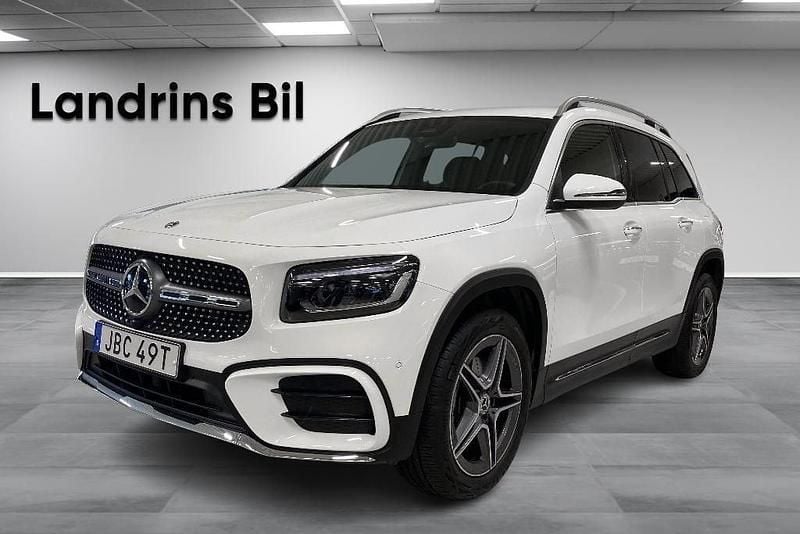 Vit Begagnad 2024 Mercedes GLB200 AMG SUV | 499 000 kr (Lite dyr) - Bild 1/4