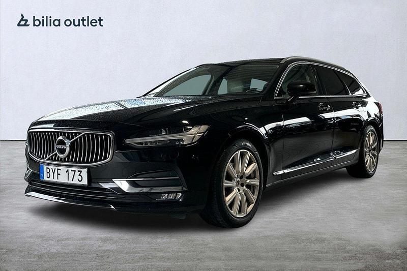 Svart Begagnad 2018 Volvo V90 Inscription Kombi | 219 900 kr (Marknadspris) - Bild 1/3