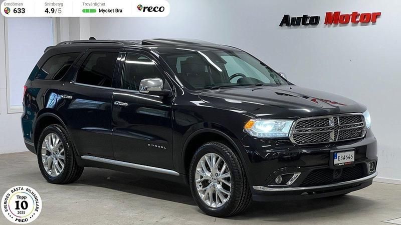 Svart Begagnad 2015 Dodge Durango SUV | 199 900 kr (Lite dyr) - Bild 1/3