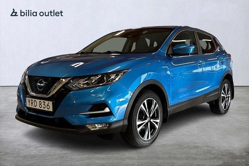 Blå Begagnad 2017 Nissan Qashqai N-Connecta SUV | 164 900 kr (Marknadspris) - Bild 1/4