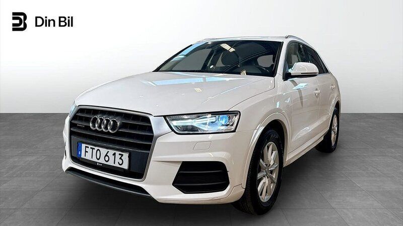 Vit Begagnad 2016 Audi Q3 Sport SUV | 179 900 kr (Marknadspris) - Bild 1/4