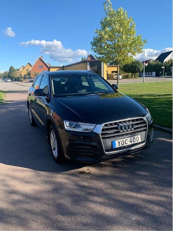 Svart Begagnad 2018 Audi Q3 SUV | 170 000 kr (Superpris) - Bild 1/4