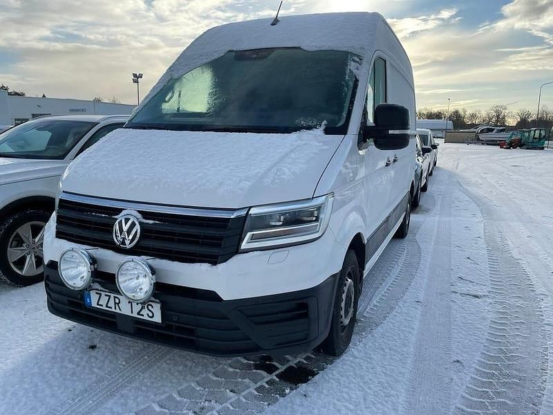 Vit Begagnad 2022 VW Crafter Van | 395 000 kr (Lite dyr) - Bild 1/2
