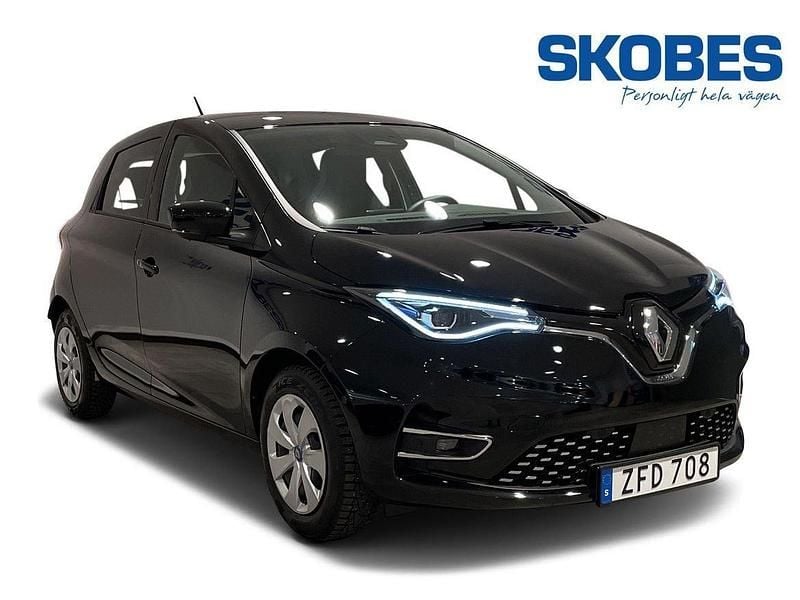 Svart Begagnad 2023 Renault Zoe Intens Halvkombi | 319 800 kr - Bild 1/3