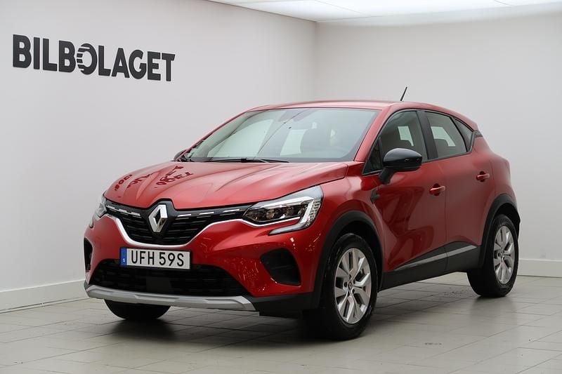 Begagnad Renault Captur Zen 101 HK (74 kW) 2020 Röd SUV