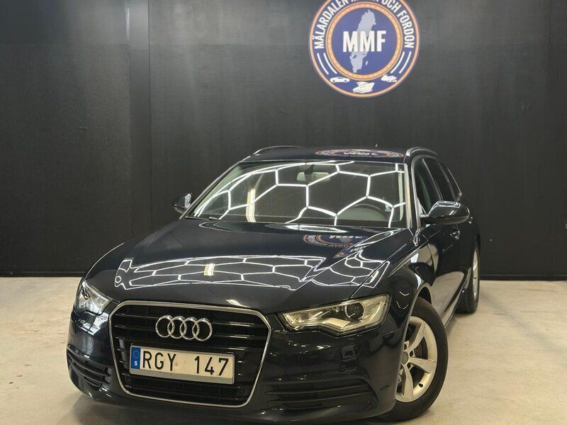Blå Begagnad 2014 Audi A6 Proline Kombi | 134 800 kr (Marknadspris) - Bild 1/4