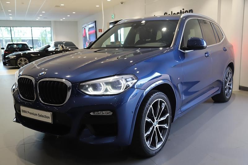 Begagnad BMW X3 M Sport 192 HK (141 kW) 2018 Blå SUV