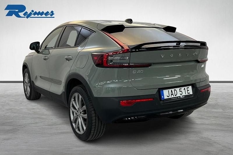Begagnad Volvo C40 Plus 169 kW (231 HK) 2022 Grön (sage green metallic) SUV