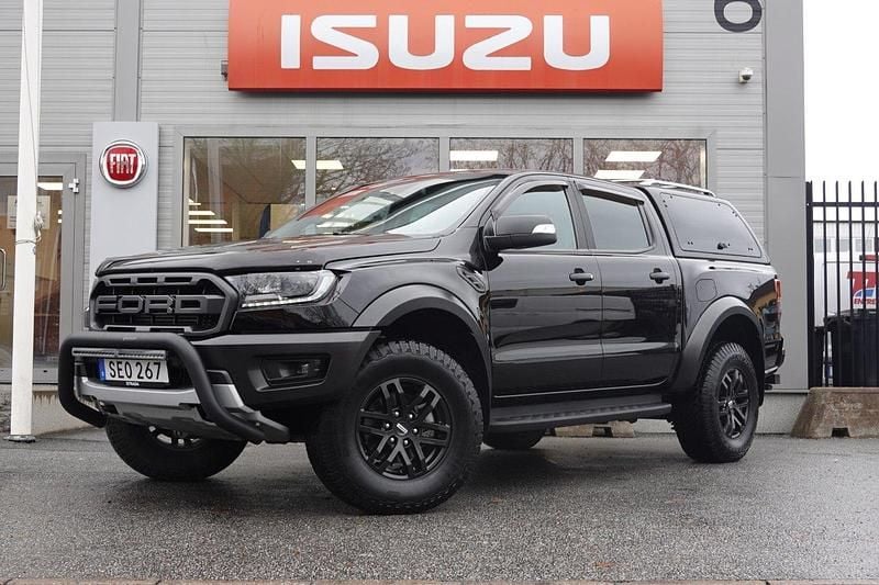 Svart Begagnad 2022 Ford Ranger Raptor Pickup | 487 375 kr (Lite dyr) - Bild 1/4