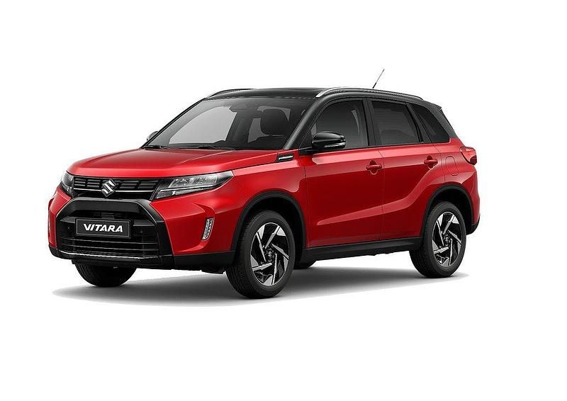 Bright red 5 (tvåtonslack) Ny 2025 Suzuki Vitara SUV | 342 800 kr (Dyr) - Bild 1/1