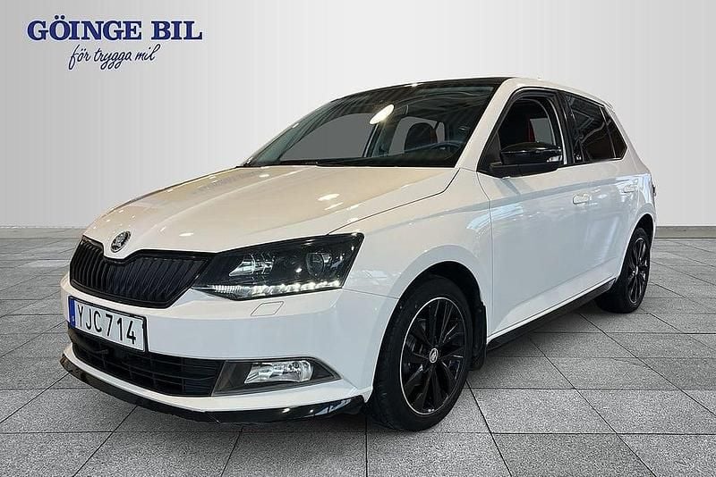 Vit Begagnad 2016 Skoda Fabia Monte Carlo Halvkombi | 109 900 kr (Marknadspris) - Bild 1/2