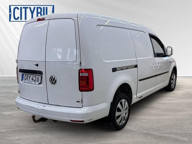 Begagnad VW Caddy Maxi 150 HK (110 kW) 2016 Vit Minibuss