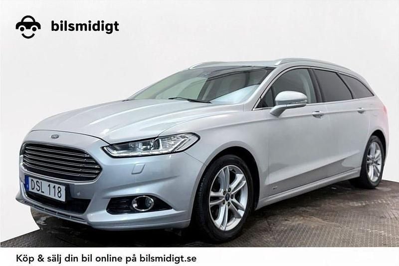Grå Begagnad 2016 Ford Mondeo Business Edition Kombi | 114 800 kr (Lite dyr) - Bild 1/3