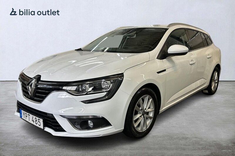 Vit Begagnad 2018 Renault Mégane GrandTour Kombi | 119 900 kr (Marknadspris) - Bild 1/3