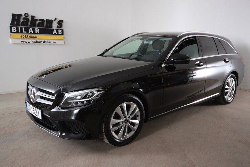 Svart Begagnad 2019 Mercedes C220 Avantgarde Kombi | 279 500 kr (Bra pris) - Bild 1/4