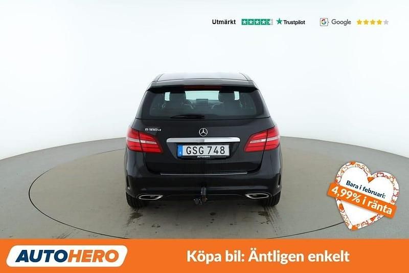 Begagnad Mercedes B180 AMG 110 HK (80 kW) 2016 Svart Minibuss