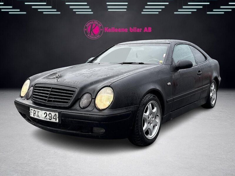 Ljusgrå Begagnad 1999 Mercedes CLK230 Sportkupé | 23 900 kr - Bild 1/4
