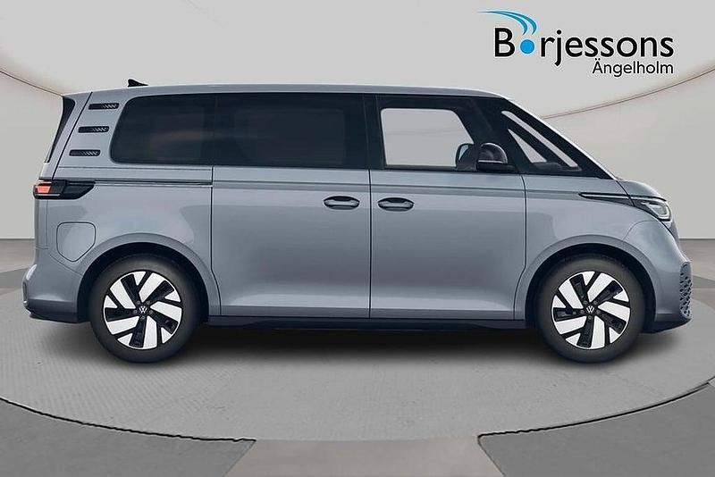 Ny VW ID. Buzz Pro 213 kW (290 HK) 2025 Silver Minibuss