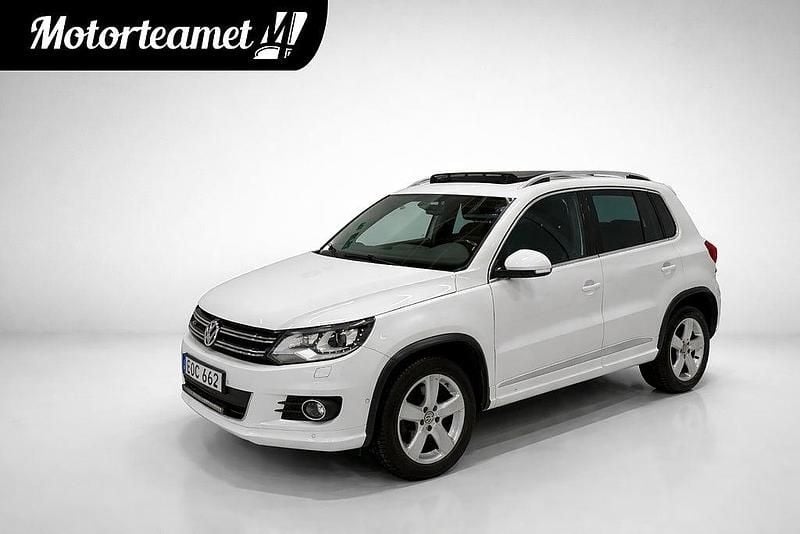 Begagnad VW Tiguan R-line 184 HK (135 kW) 2015 Vit SUV