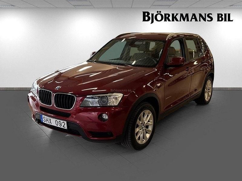 Röd Begagnad 2013 BMW X3 SUV | 129 000 kr (Marknadspris) - Bild 1/4