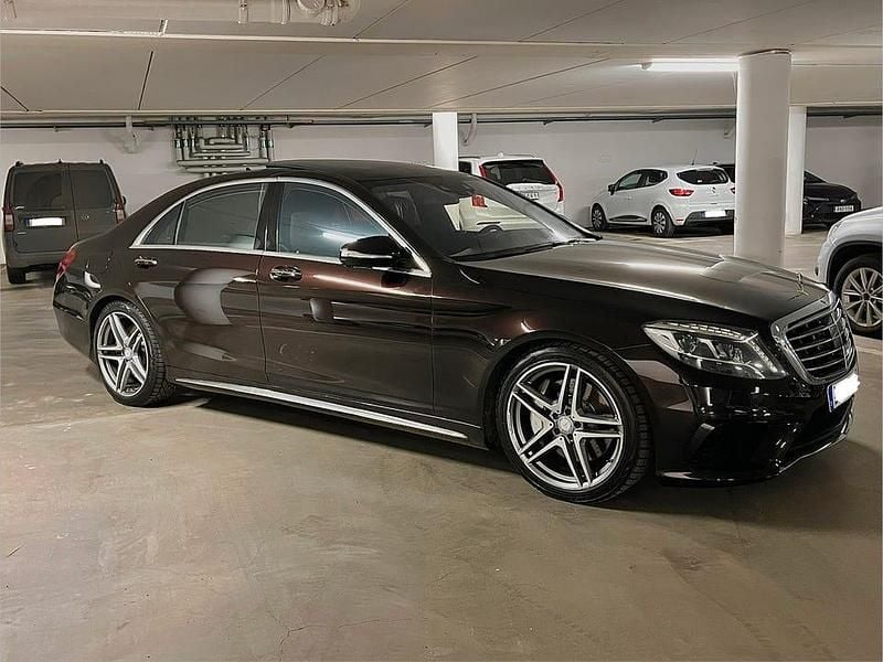 Begagnad Mercedes S500 AMG 455 HK (334 kW) 2014 Ruby black metallic (vinröd) Sedan