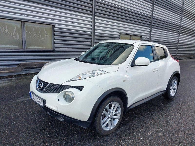 Vit Begagnad 2011 Nissan Juke SUV | 59 000 kr (Lite dyr) - Bild 1/4