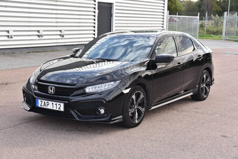 Svart Begagnad 2017 Honda Civic Type R Halvkombi | 189 900 kr (Marknadspris) - Bild 1/4