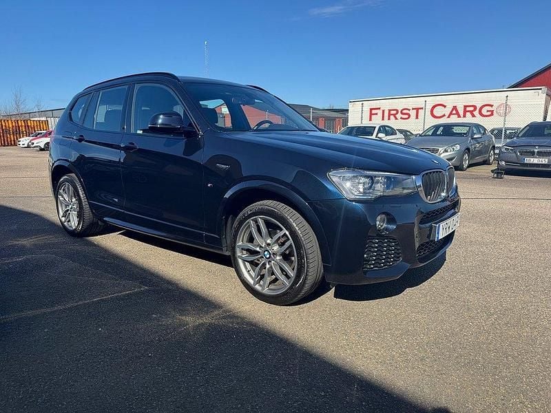 Svart Begagnad 2017 BMW X3 M Sport SUV | 289 500 kr (Lite dyr) - Bild 1/4
