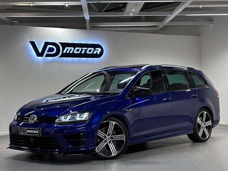 Begagnad VW Golf VII R 301 HK (221 kW) 2015 Blå Kombi