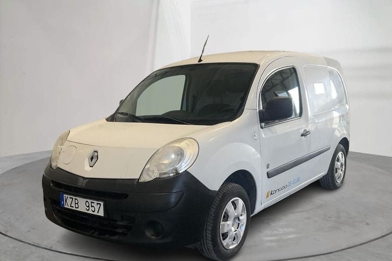 Vit Begagnad 2012 Renault Kangoo Minibuss | 49 000 kr - Bild 1/4