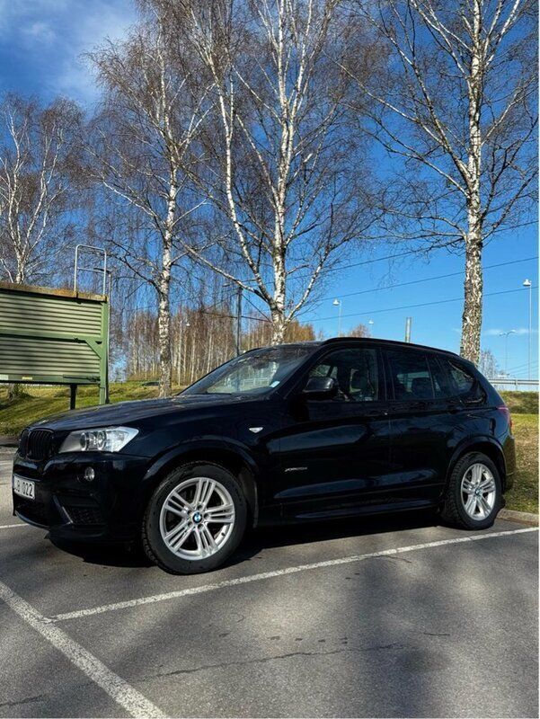 Svart Begagnad 2013 BMW X3 M Sport SUV | 160 000 kr (Marknadspris) - Bild 1/4