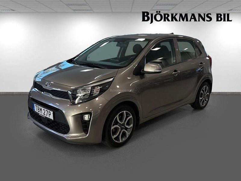 Grå Begagnad 2019 Kia Picanto Halvkombi | 149 900 kr (Marknadspris) - Bild 1/4