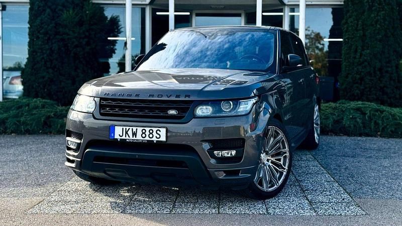 Grå Begagnad 2017 Land Rover Range Rover Sport HSE Dynamic SUV | 299 900 kr (Superpris) - Bild 1/4