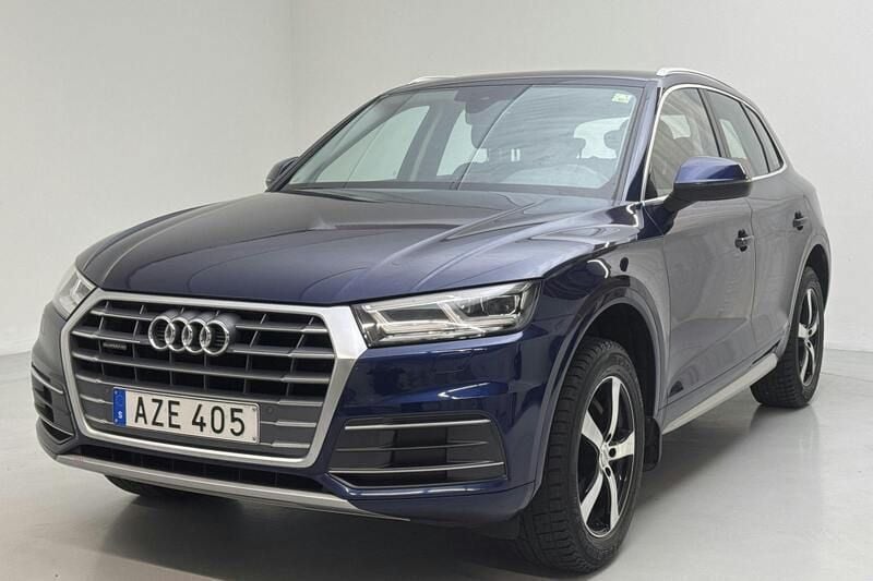 Blå Begagnad 2018 Audi Q5 Proline SUV | 228 800 kr (Bra pris) - Bild 1/4