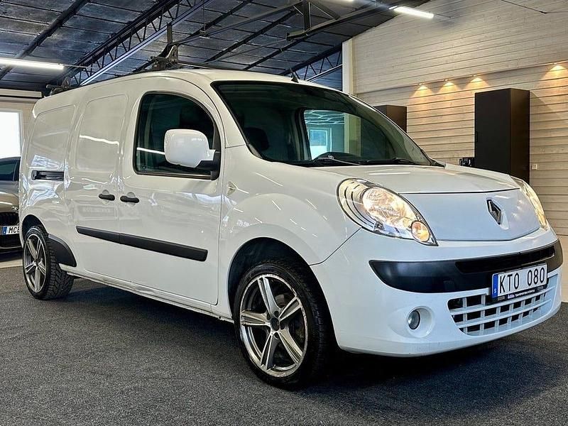 Vit Begagnad 2012 Renault Kangoo Minibuss | 49 800 kr (Marknadspris) - Bild 1/4