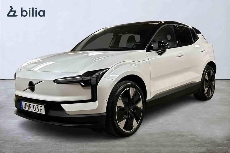 Vit Ny 2025 Volvo EX30 Single Motor Extended Range SUV | 439 900 kr (Dyr) - Bild 1/1