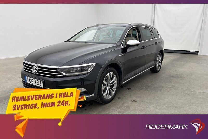 Svart Begagnad 2017 VW Passat Alltrack Kombi | 199 800 kr (Marknadspris) - Bild 1/3