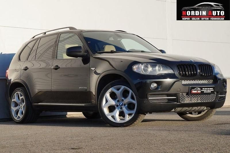 Svart Begagnad 2009 BMW X5 Sport Line SUV | 119 900 kr (Marknadspris) - Bild 1/4