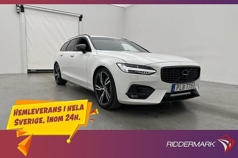 Vit Begagnad 2017 Volvo V90 R-Design Kombi | 254 800 kr (Dyr) - Bild 1/4