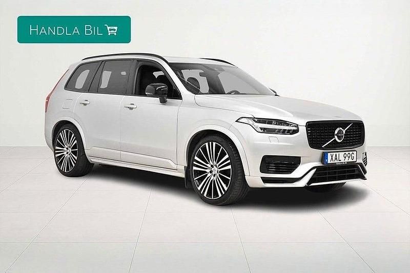 Begagnad Volvo XC90 R-Design 303 HK (222 kW) 2022 Silver SUV